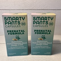 SmartyPants Prenatal Multi Multivitamin - Omega-3 DHA - 30 Capsules - Ex... - $17.82