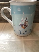 Let It Snow Mug Disney Houston Harvest Gift Products Mickey Minnie Goofy - $16.82