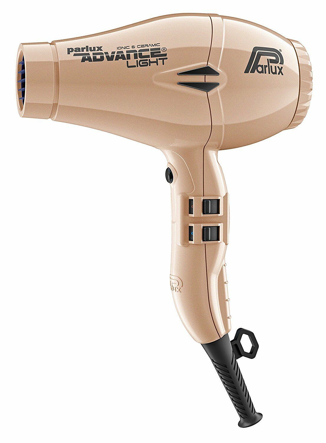 Parlux advance light gold hair dryer ionic professional 2200w 3 metres cable
