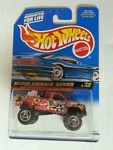 Primary image for Hot Wheels Mixed Signals Series Nissan Truck NIB Mattel NIP Collector #735