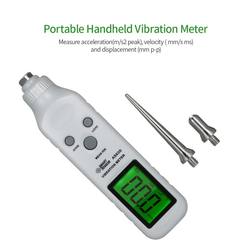 Portable Vibration Meter Vibration Measurer Vibrometer Handheld