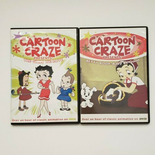 Betty Boop Classic Cartoon Craze Video DVD bundle COLLECTIBLE - DVDs ...