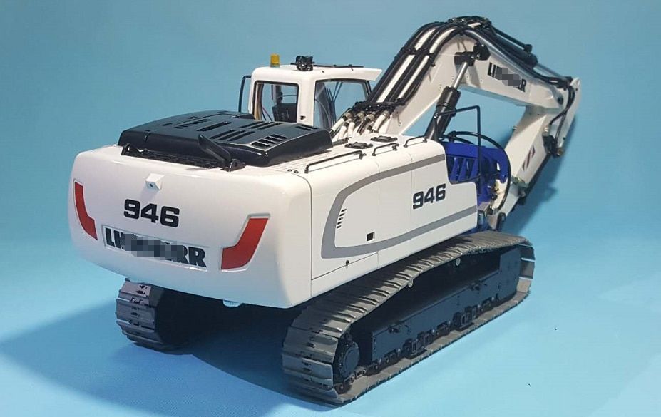 hydraulic excavator remote control