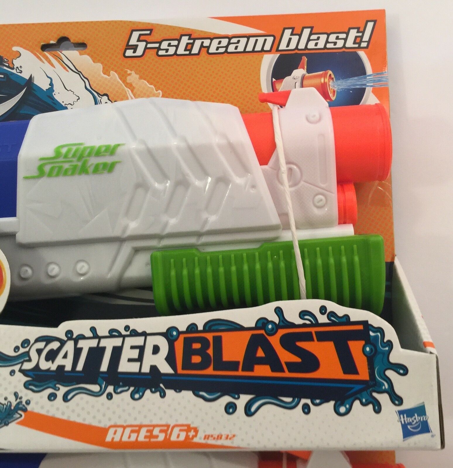 nerf scatter blast water gun