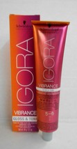 Schwarzkopf Igora VIBRANCE GLOSS AND TONE Hair Color ~2.1 oz~ Buy 4; Get... - $7.00