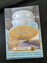 Yankee Candle Battery Operated Portable Scent Fragrance Fan Beach Walk NEW - $41.86