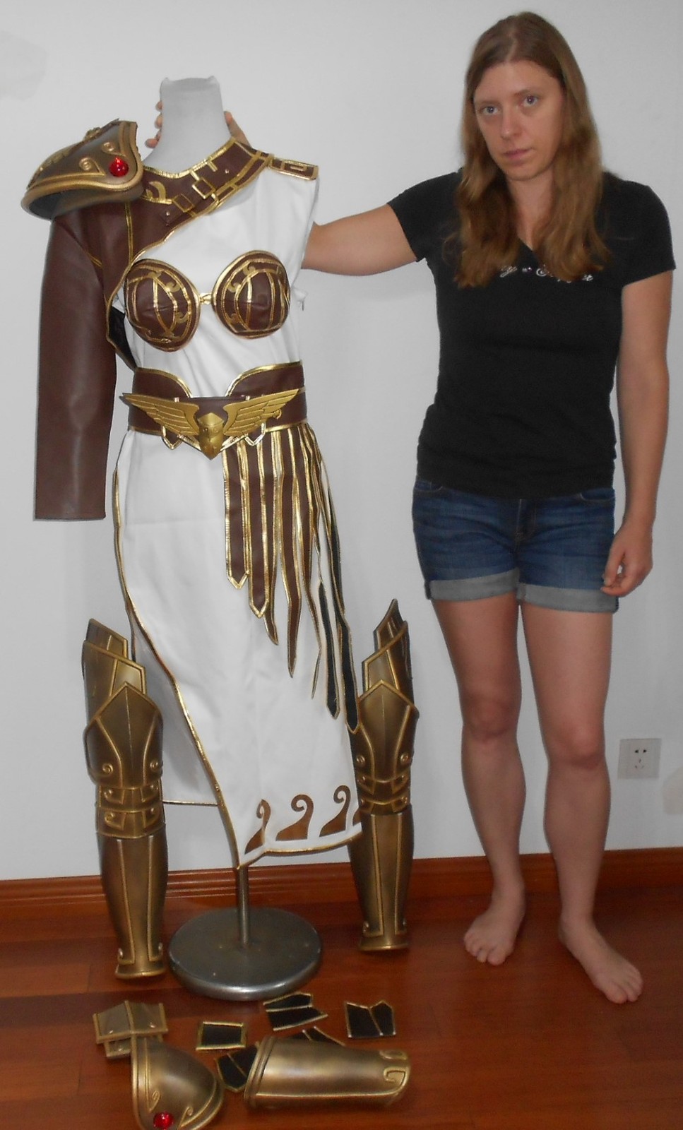 Athena cosplay armor set from the video game Smite Other