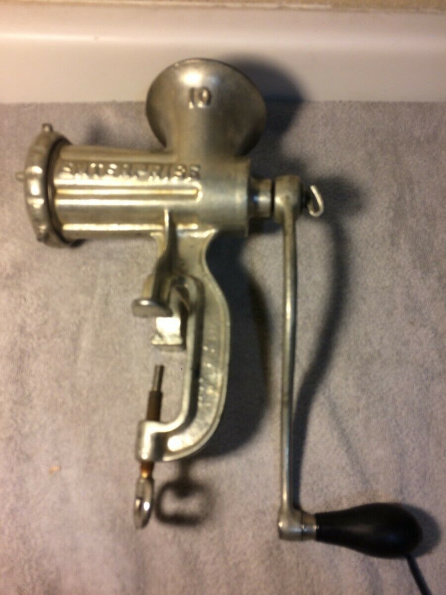 VINTAGE ENTERPRISE 10 MEAT GRINDERTINNEDUSAFREE SHIPEUC Graters