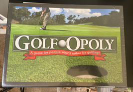 GolfOpoly Board Game By Late For The Sky New/Sealed - $18.95