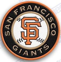 SAN FRANCISCO GIANTS  iron on embroidered embroidery patch baseball  logo mlb - $11.95