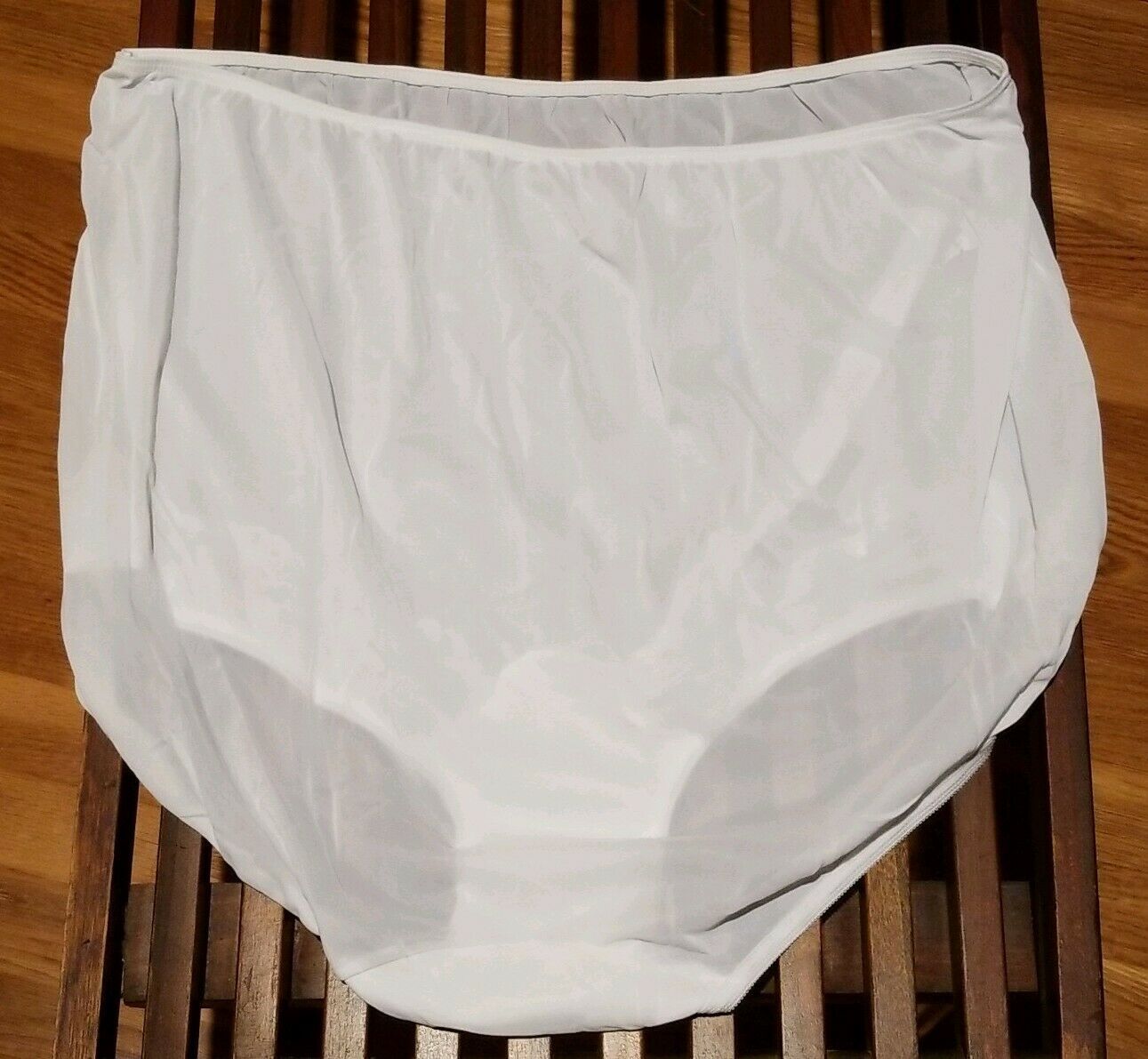 Dixie Belle White Nylon See Through Lacey Panties 1232 Size 13 Fits ...