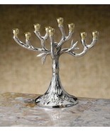 Biedermann & Sons HM60 Silver Menorah - Tree Design - $33.15