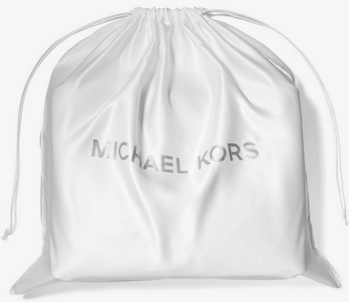 Set of 7 Michael Kors XL Drawstring Dust Bag Ivory Silver 21x21 35S0PU0N4C FS