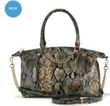 Victoria’s Secret Natural Python Slouchy Purse Bag - $74.95