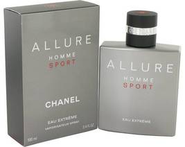 Chanel Allure Homme Sport Eau Extreme Cologne 3.4 Oz Eau De Parfum Spray image 2