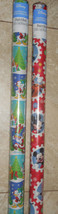 Mickey Mouse Christmas Wrapping Paper American Greetings 20 sq ft Roll - $1.50+