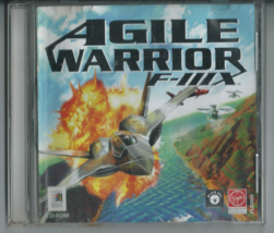  Agile Warrior F-IIIX (PC CD-ROM, 1999, Virgin, Windows 95, 98, 00, XP)  - $7.65