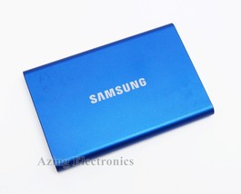 Samsung MU-PC500H T7 500GB External Gen 2 Portable Solid State Drive  - Blue image 2