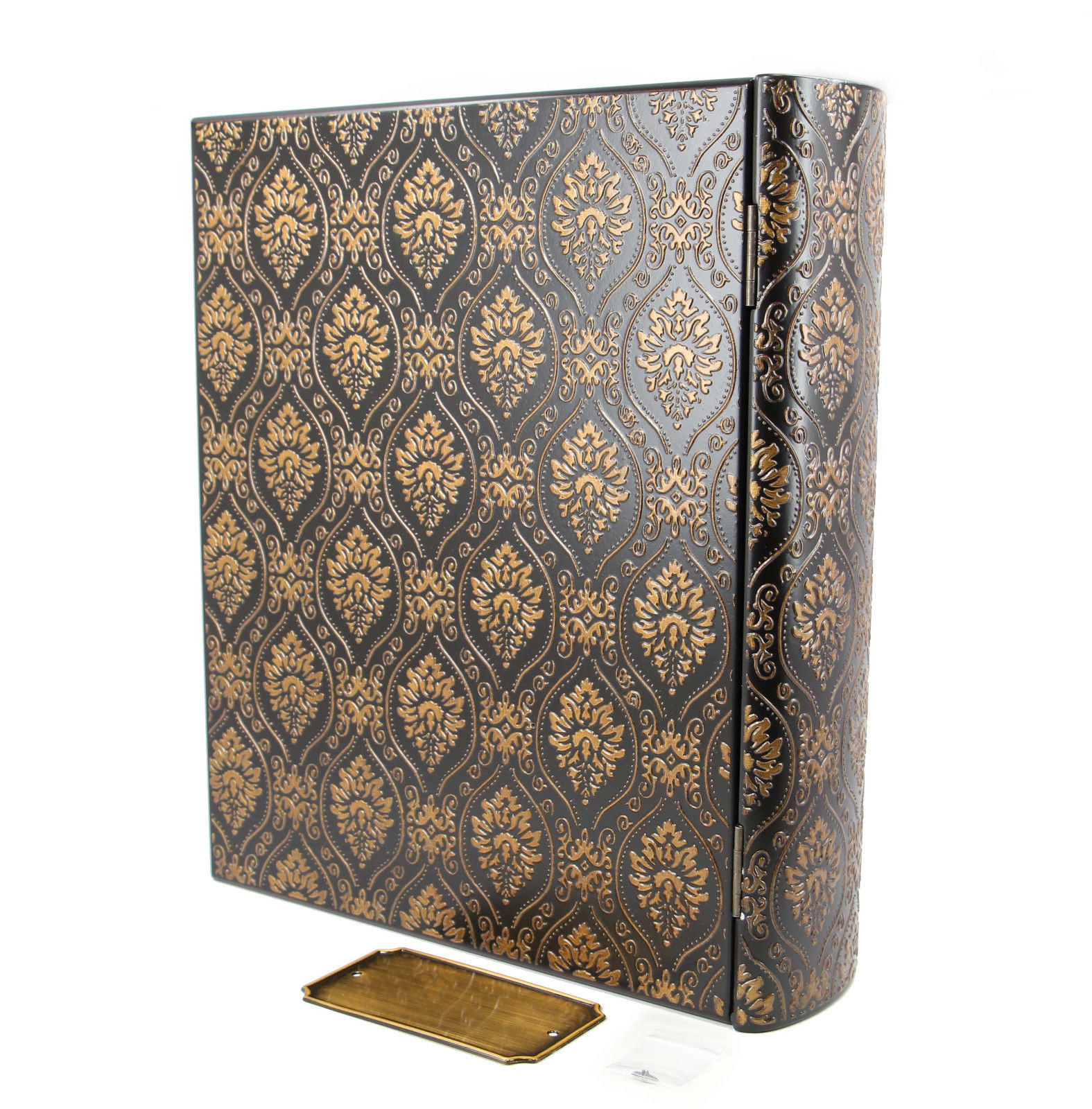 Bombay Wooden Treasure Box and memory Box with Brass Latch gift Pattren