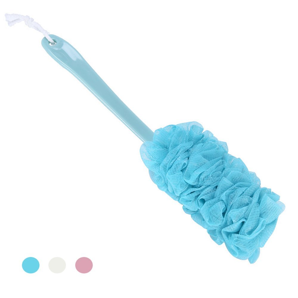 Arswin Lufa Back Scrubber for Shower, Long Handle Bath Sponge Shower