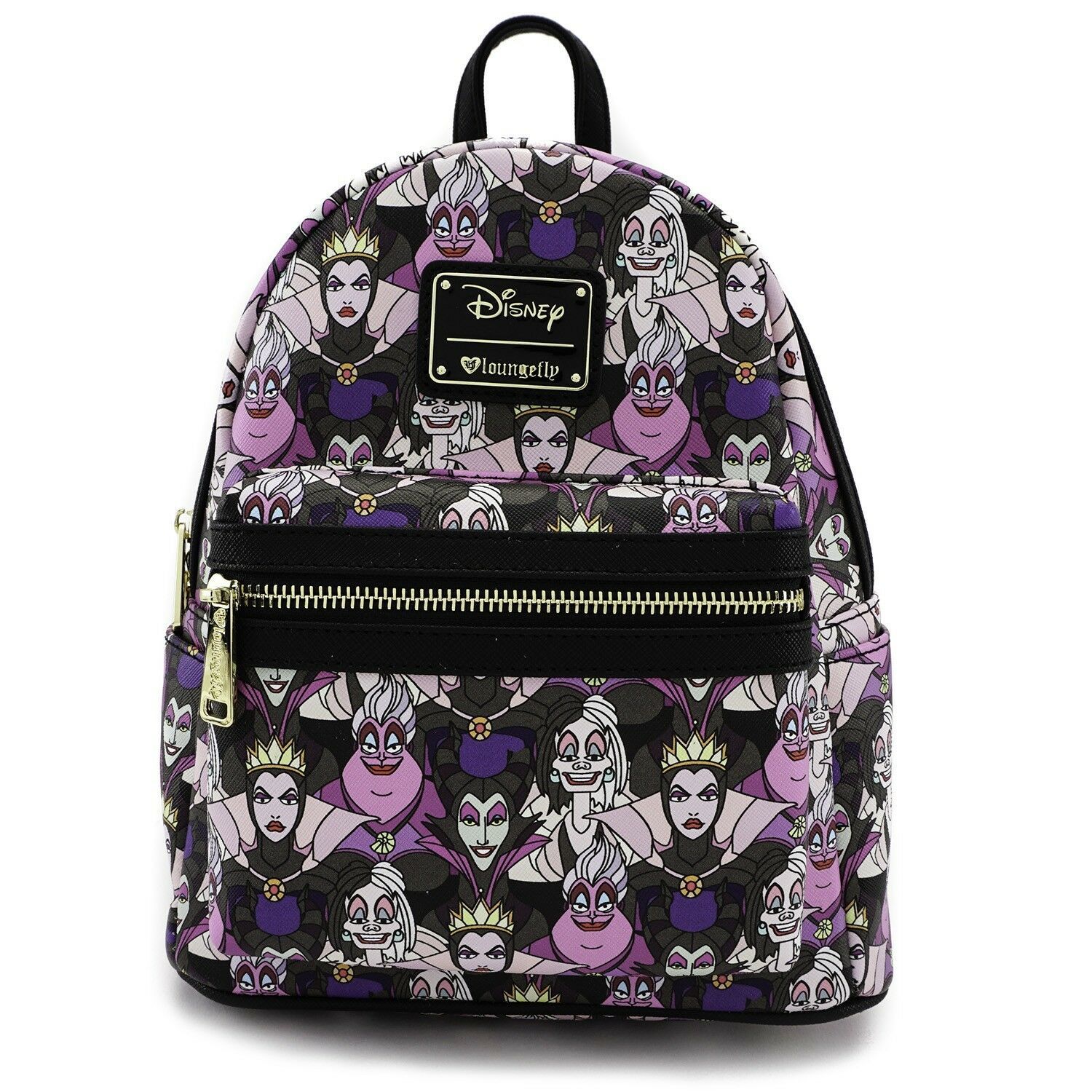 Loungefly Disney Villains Ursula Cruella Maleficent Mini Backpack