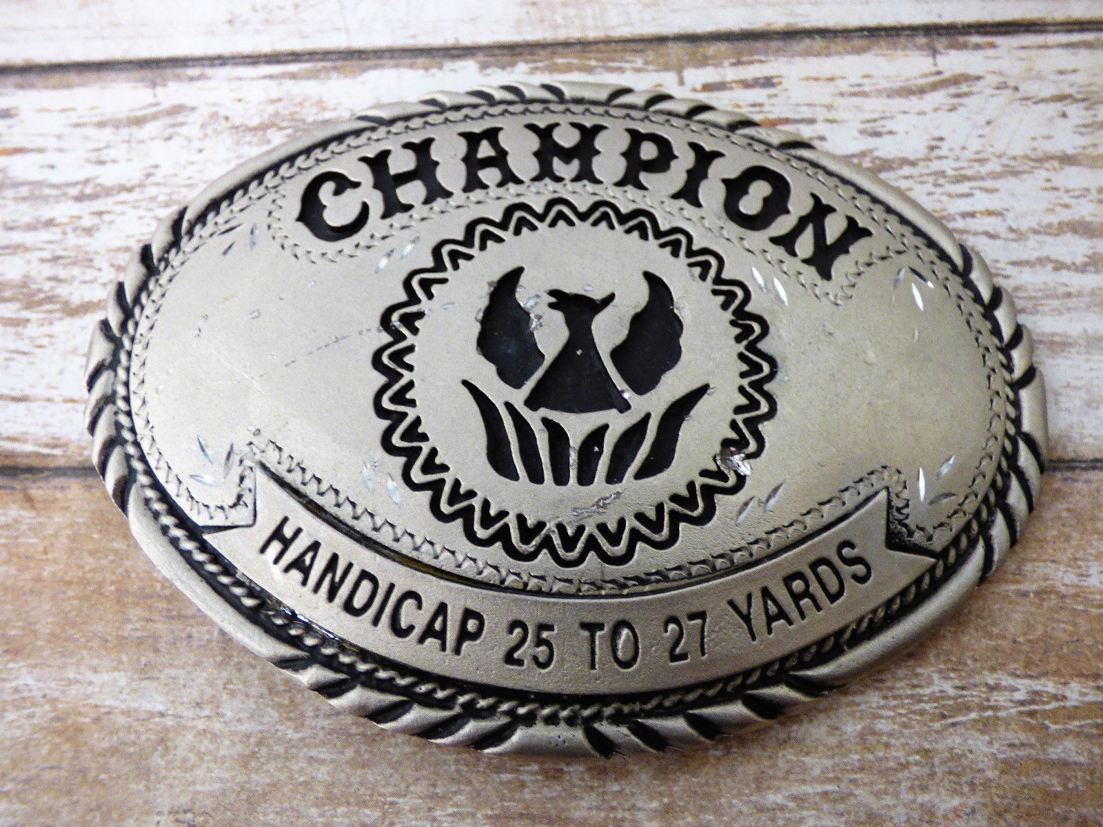 Red Mountain Arizona Trap and Skeet Shooting Champion Trophy Belt