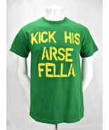 Sheamus Kick His Arse Fella T Shirt WWE/WWF green celtic warrior Medium - $13.76