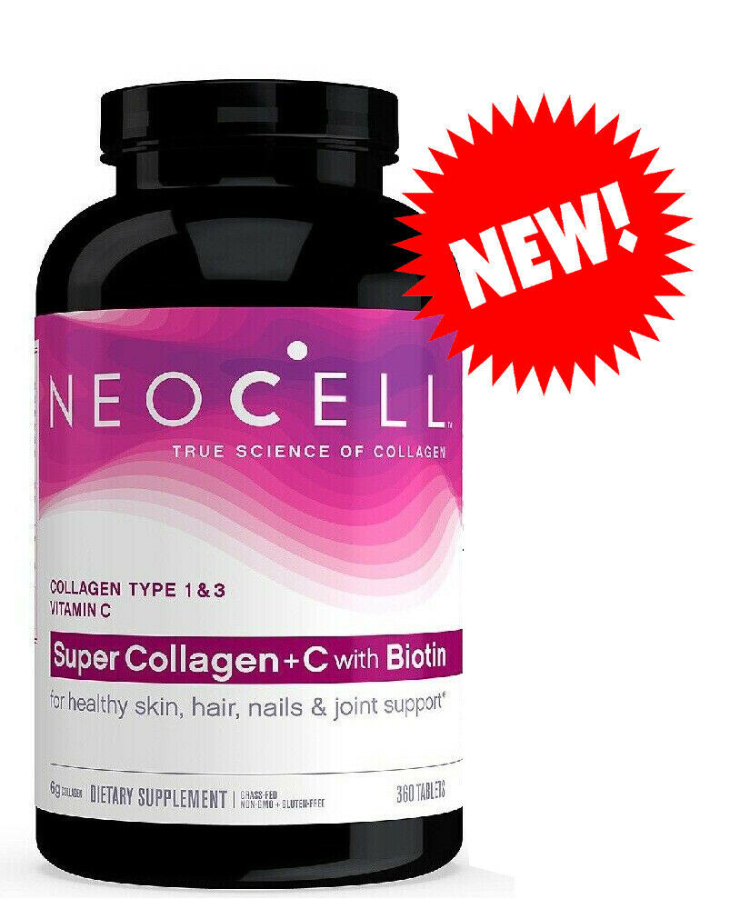 Primary image for   360 ct NEOCELL SUPER COLLAGEN + C biotin, wrinkles Supports lean muscle 