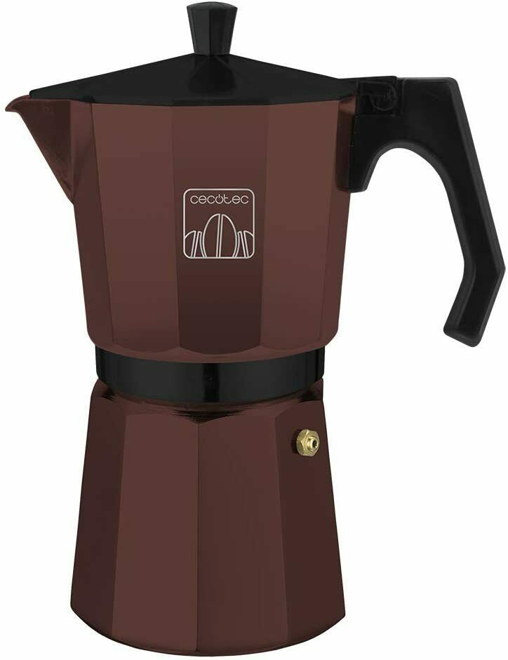 Cecotec 1610 Coffee Maker Italian Mokclassic 900 Garnet for 9 Cups Of 15.2oz