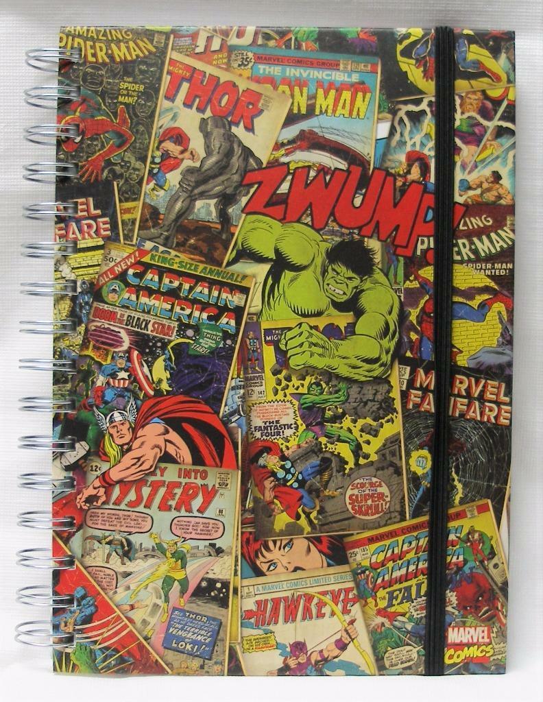 Primary image for Officially Licensed Retro Marvel Comics Spiral Journal Diary Hulk Thor and More