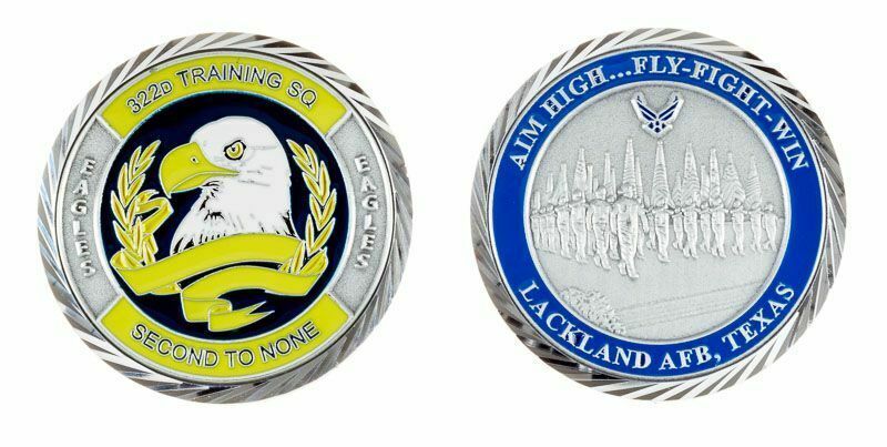 LACKLAND AIR FORCE BASE EAGLES 322ND TRAINING SQUADRON 1.75