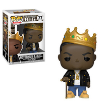  NOTORIOUS B.I.G With Crown Biggie Smalls Funko POP! #77 image 2