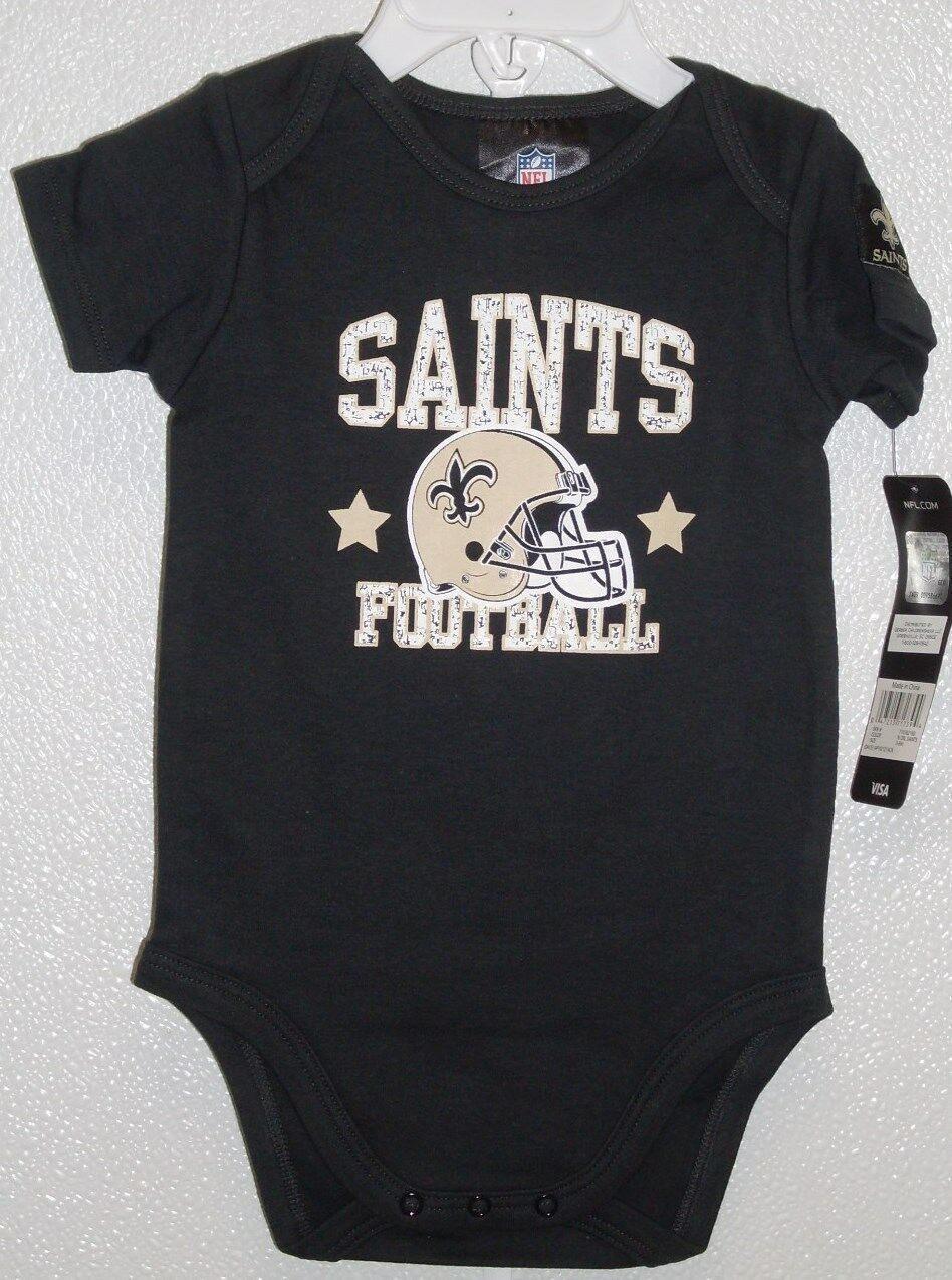 2T New Orleans Saints Pink Football Jersey NFL Infant Baby Toddler Girls  New