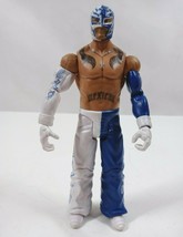 2011 Mattel WWE Rey Mysterio West Coast 619 Blue & White Gear 6.25" Figure Rare - $19.59