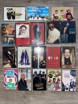 Hip Hop R&amp;B Cassette Lot Of 23 Janet Jackson Mariah Brian Mcknight Puff ... - $34.64