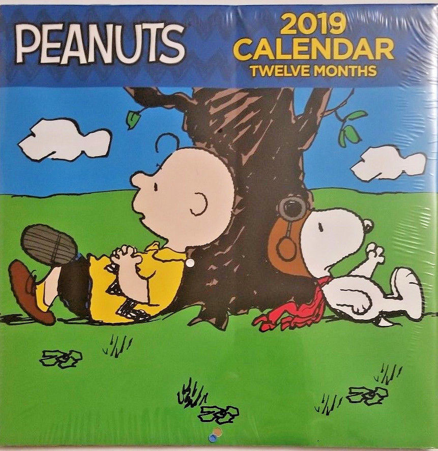 Peanuts 2019 Monthly Calendar Twelve Months/Year (Snoopy, Charlie