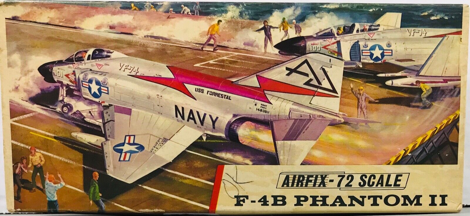 Airfix 172 Scale F4B Phantom II Fighter Jet Kit 1413100