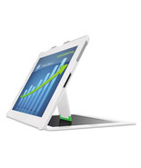 XSD-374694 Leitz Landscape View Privacy Case w/ Stand for iPad 2/3/4, White - $14.81