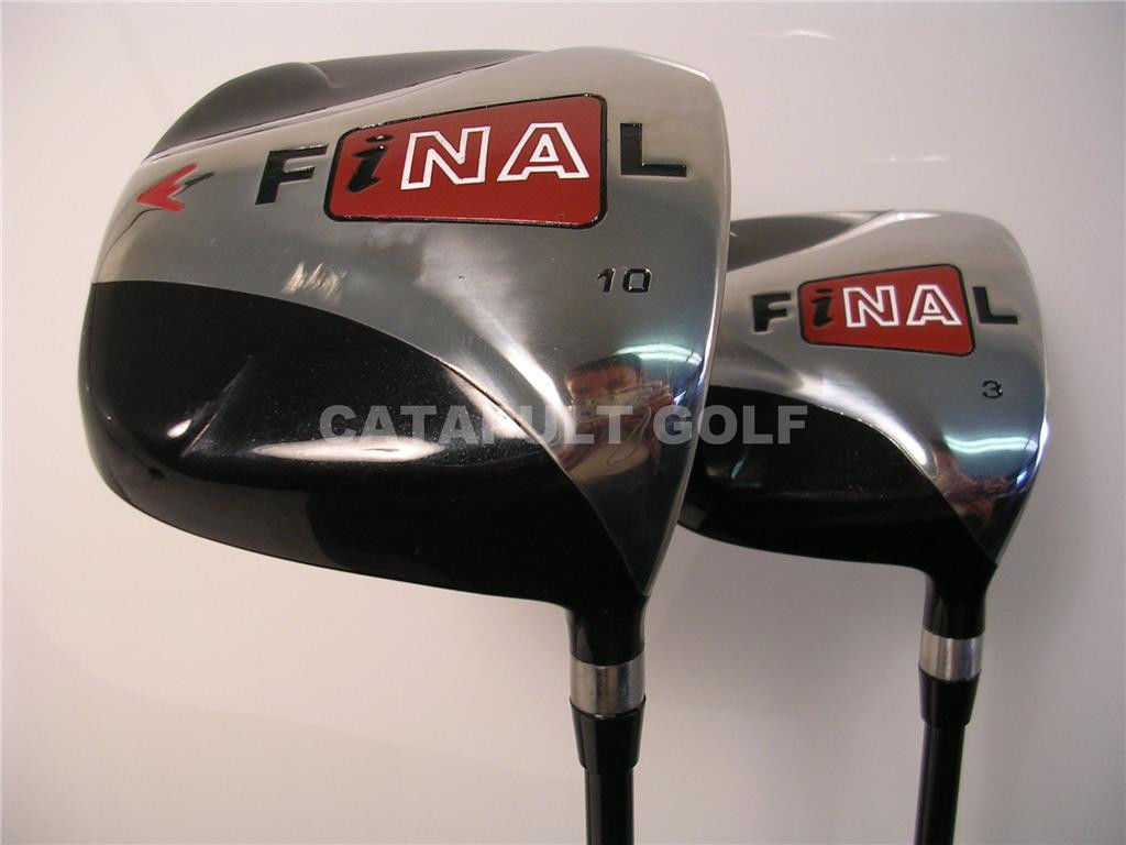 NEW MENS SQUARE DRIVER & 3 WOOD GOLF CLUB GRAPHITE 821 Golf Clubs & Equipment