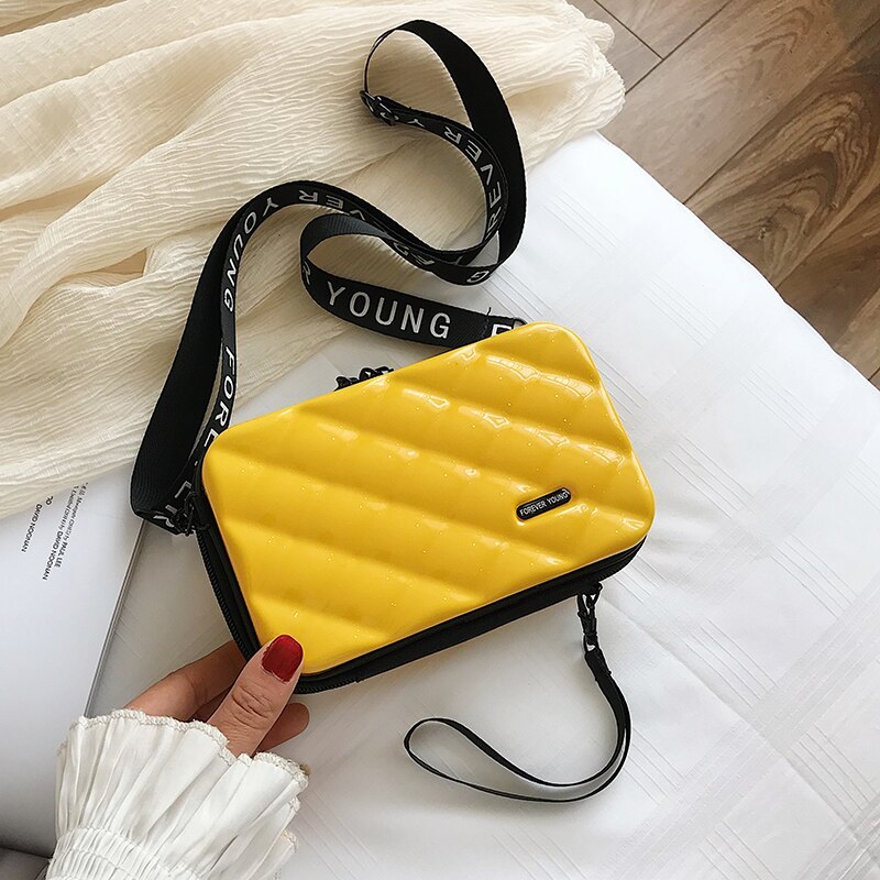 Fashion Summer Mini Bag Female Suitcase Shape Small Shoulder Bag 2022 ...