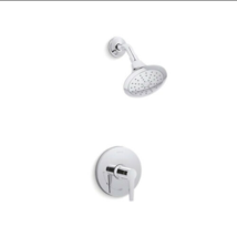 Kohler TS97077-4-CP PITCH Pitch Rite-Temp Shower Trim  Only, Polished Ch... - $55.00