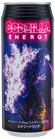 "GODZILLA ENERGY" Drink 500ml full cans Japan Limited - Energy