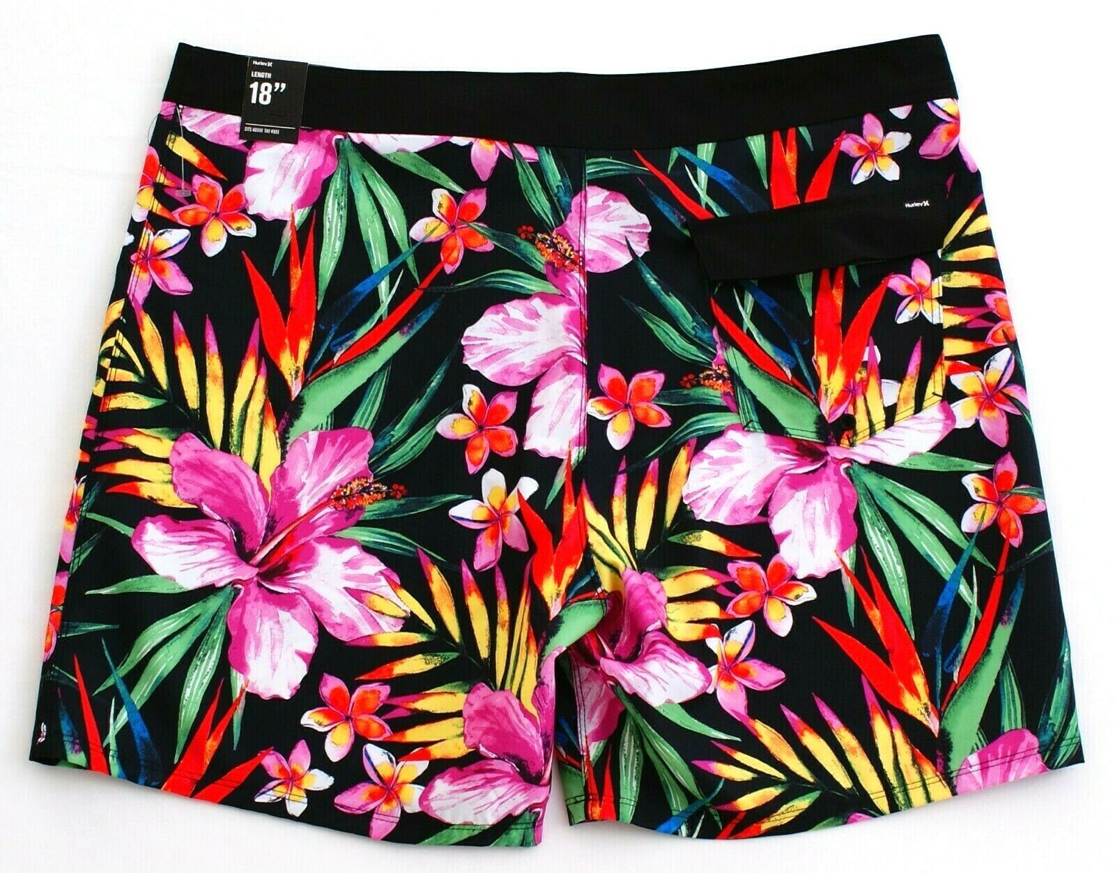 Hurley Garden 2.0 Black Floral 18