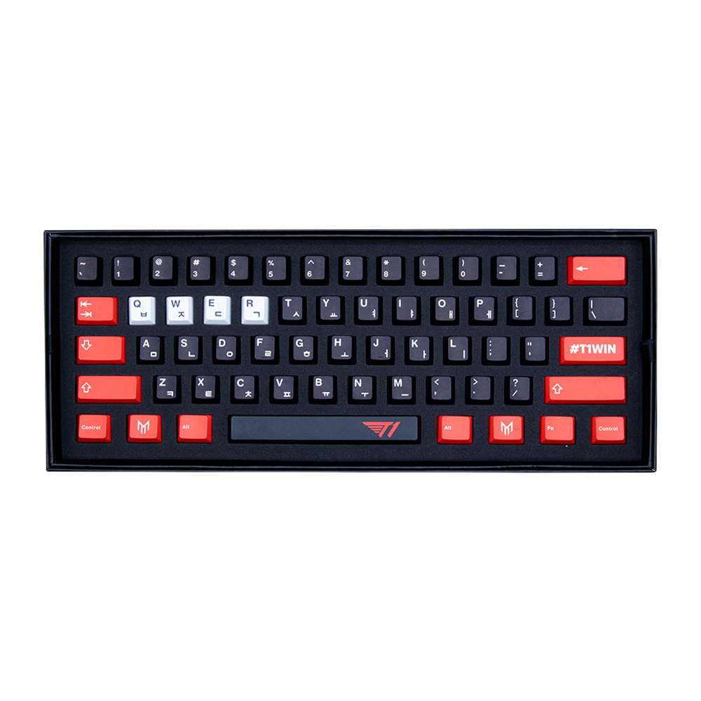 Matrix x Clix Mechanical Gaming Keyboard 60 RGB Black & Red Multiple