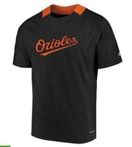 New Mens Majestic Baltimore Orioles Mlb Baseball Wanna Stop Cool Base Shirt Xl - $33.33