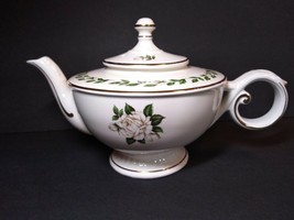 Superior Hall Quality Cameo Rose Teapot Kitchenware Vintage Dinnerware  - $74.25