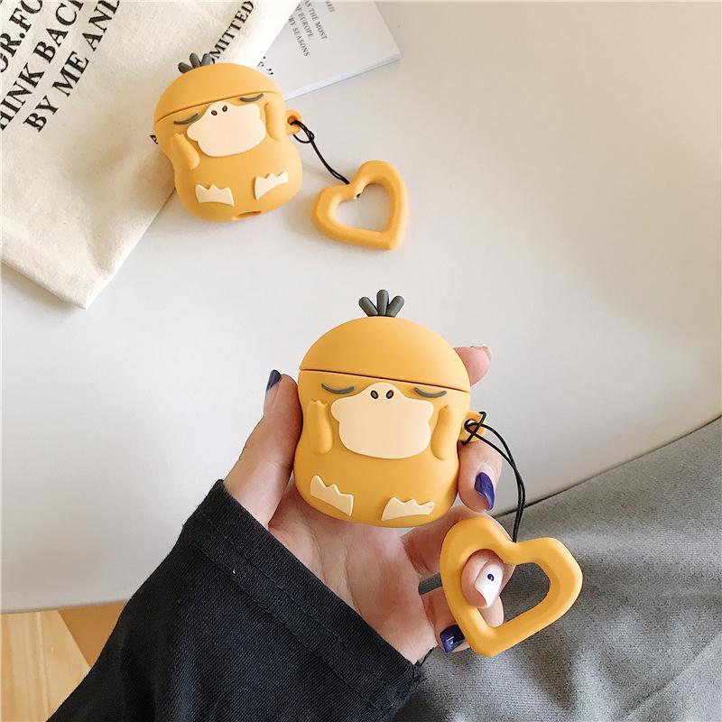 Pokemon Psyduck 3D Silicone AirPods 1/2 & Pro Case