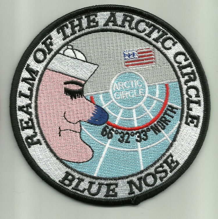 United States NAVY REALM OF THE ARCTIC CIRCLE BLUE NOSE MILITARY