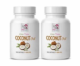 Coconut Oil Benefits for Skin - Coconut Oil 1000mg - Energy Booster and Appetite - $28.66
