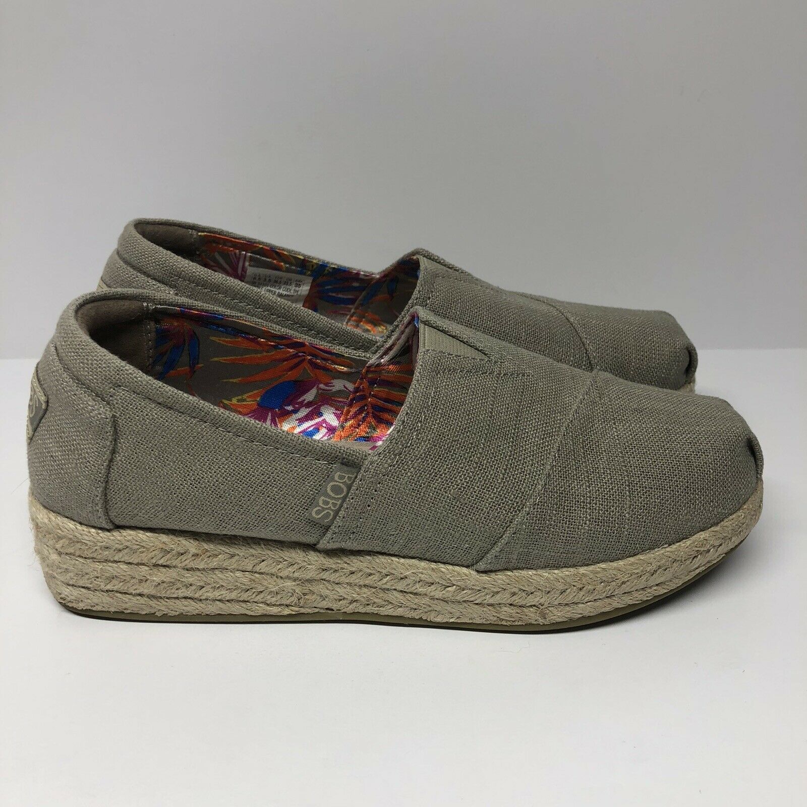 Skechers BOBS Shoes Slip On Canvas 